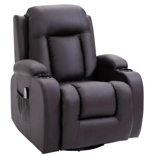 top fauteuil massant marron